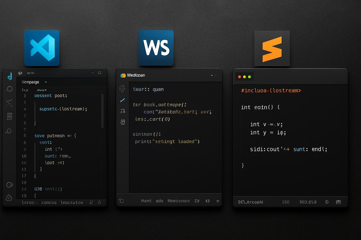Редакторы кода: VS Code, WebStorm, Sublime Text — сравнение под разные языки и задачи